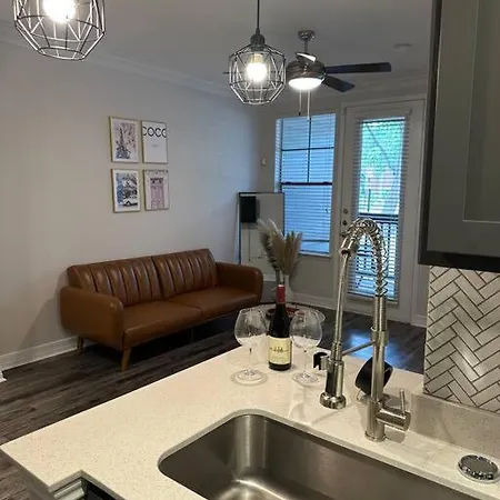 Beautiful Paris Themed Apartment Houston Exterior photo